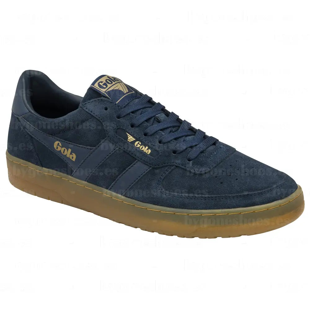 GOLA|SNEAKERS HOMBRE|HAWK SUEDE 86-NAVY/GUM CMB571|NAGU SNEAKERS