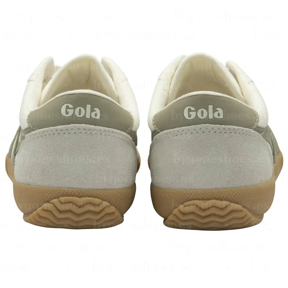 GOLA | SNEAKERS MUJER | BADMINTON-CLA548 OFF WHITE/FEATHER GREY/GUM SNEAKERS