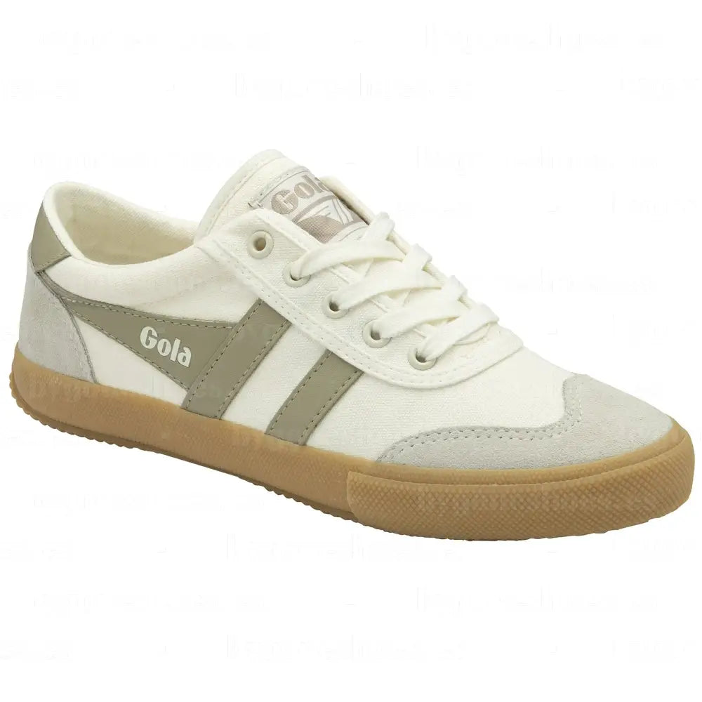 GOLA | SNEAKERS MUJER | BADMINTON-CLA548 OFF WHITE/FEATHER GREY/GUM SNEAKERS
