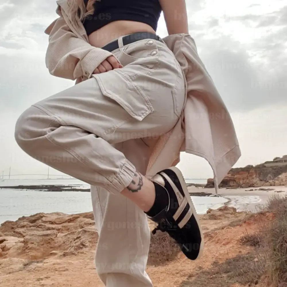 GOLA | SNEAKERS MUJER | BULLET-PEARL-CLA838 BLACK SNEAKERS