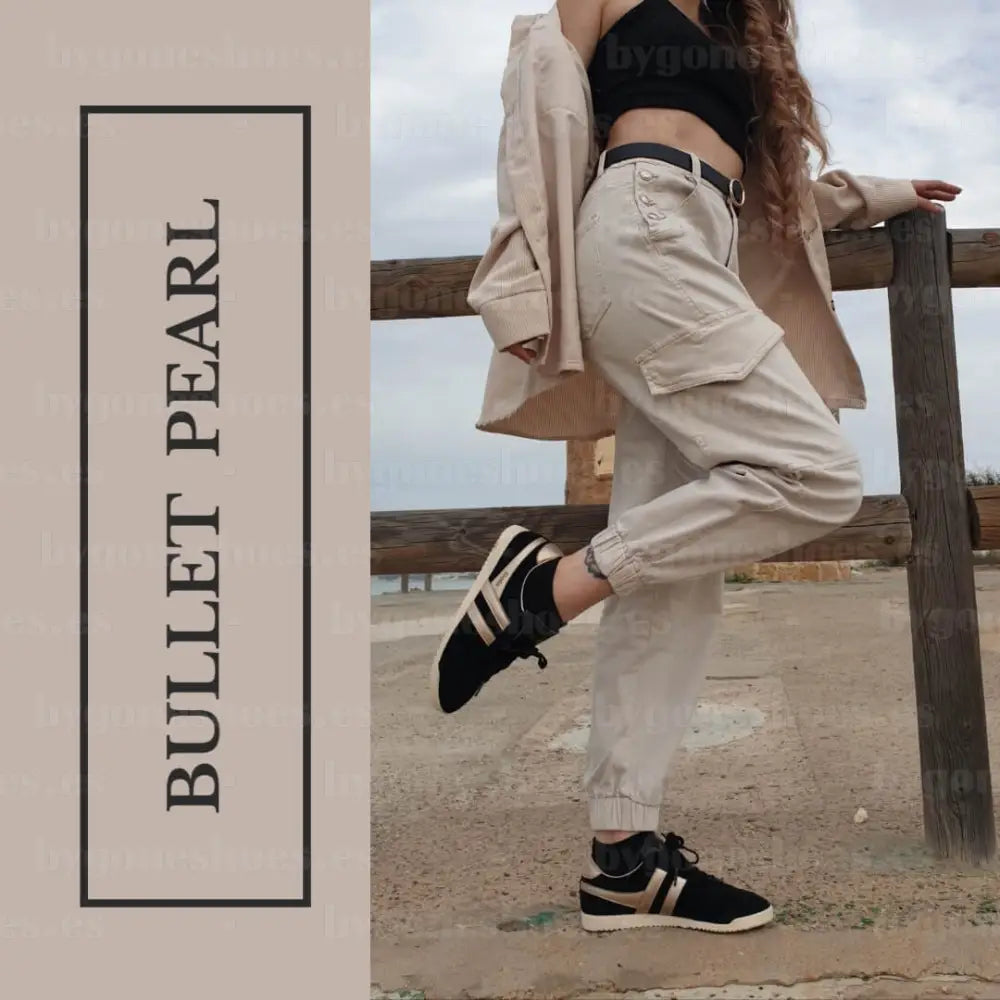 GOLA | SNEAKERS MUJER | BULLET-PEARL-CLA838 BLACK SNEAKERS