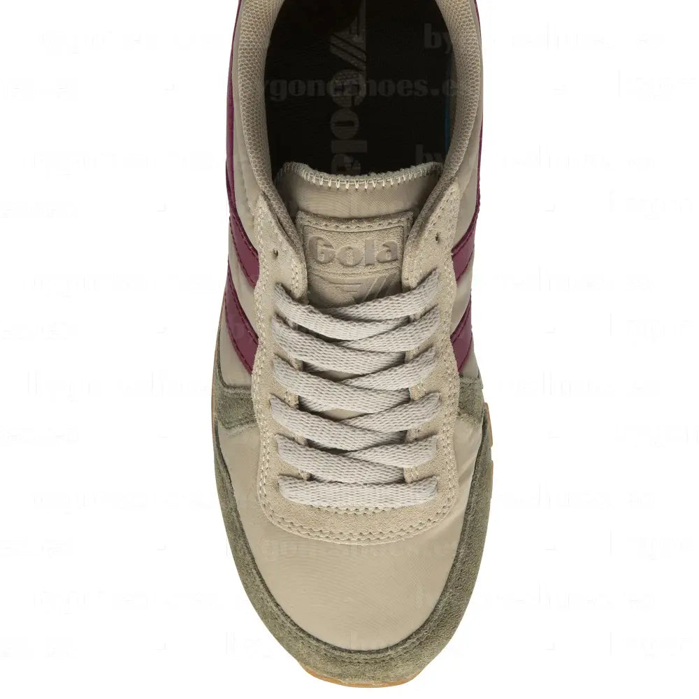 GOLA|SNEAKERS MUJER|DAYTOINA CHUTE- BONE/KHAKI/CERISE CLB337|BKC SNEAKERS