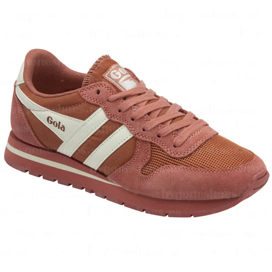 GOLA|SNEAKERS MUJER| DAYTONA 88-CLAY/OFF WHITE CLB746|COW SNEAKERS