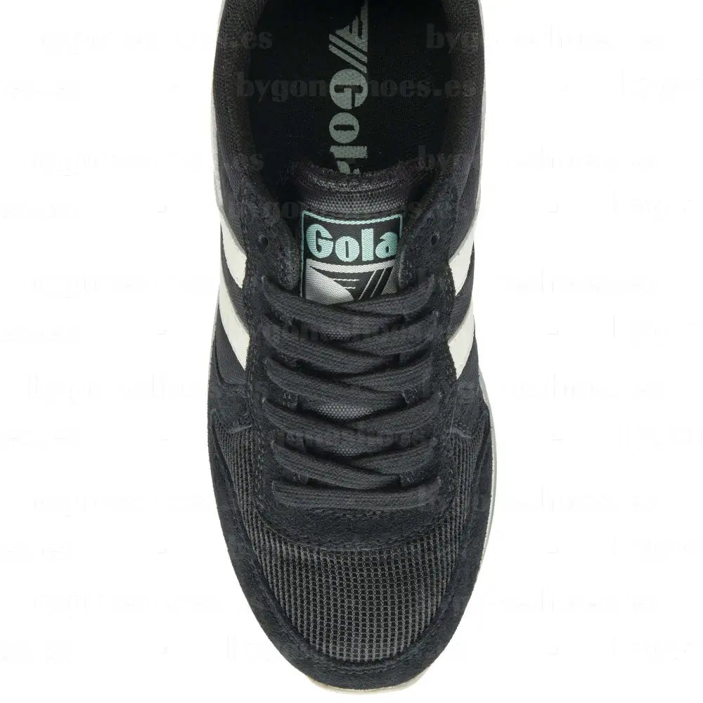 GOLA|SNEAKERS MUJER|DAYTONA- BLACK/OFF WHITE/SURF CLA592|BOWS SNEAKERS