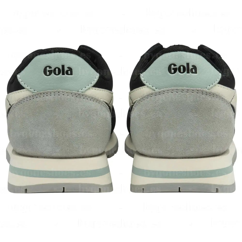 GOLA|SNEAKERS MUJER|DAYTONA- BLACK/OFF WHITE/SURF CLA592|BOWS SNEAKERS
