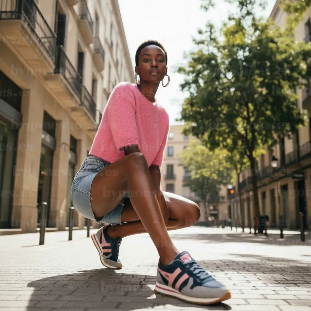 GOLA| SNEAKERS MUJER| Daytona NAVY/CEMENT/CORAL/PINK CLA592|NCCP SNEAKERS