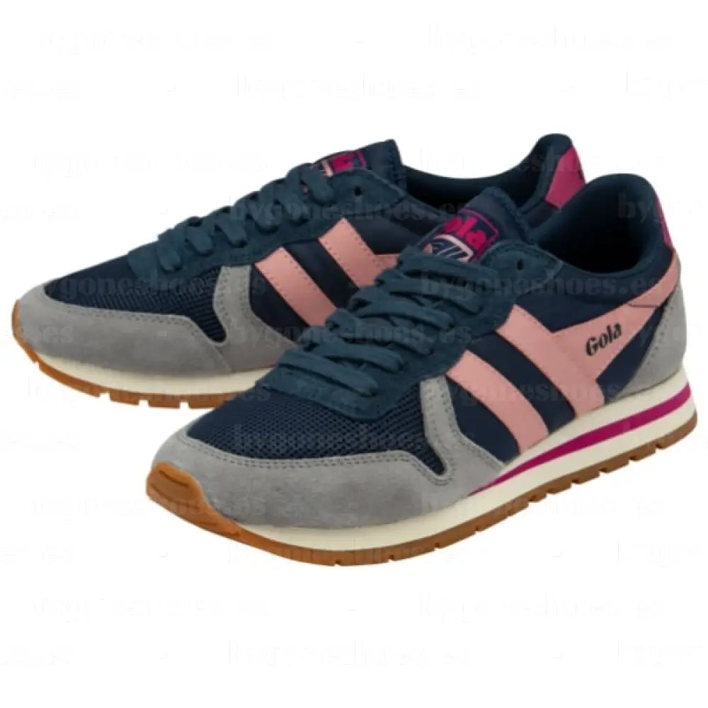 GOLA| SNEAKERS MUJER| Daytona NAVY/CEMENT/CORAL/PINK CLA592|NCCP SNEAKERS