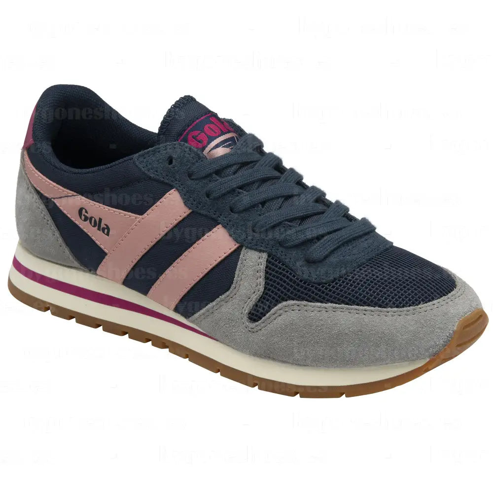 GOLA| SNEAKERS MUJER| Daytona NAVY/CEMENT/CORAL/PINK CLA592|NCCP SNEAKERS