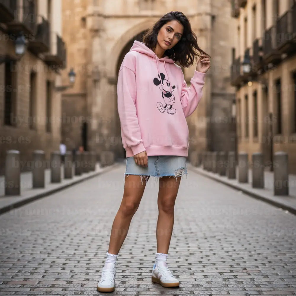 Felpa cayendo a cadera