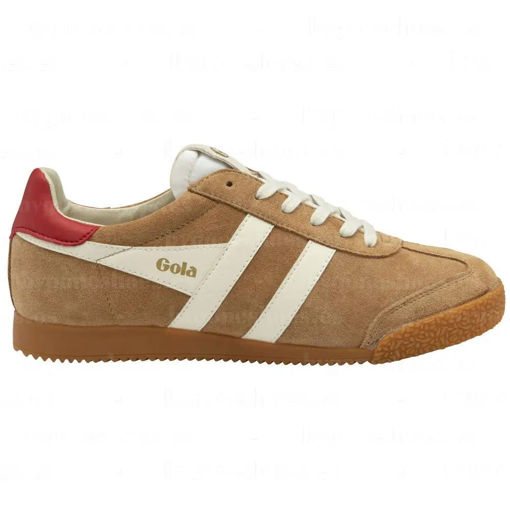 GOLA | SNEAKERS MUJER | ELAN-CLB538 CARAMEL/OFF WHITE/DEEP RED SNEAKERS