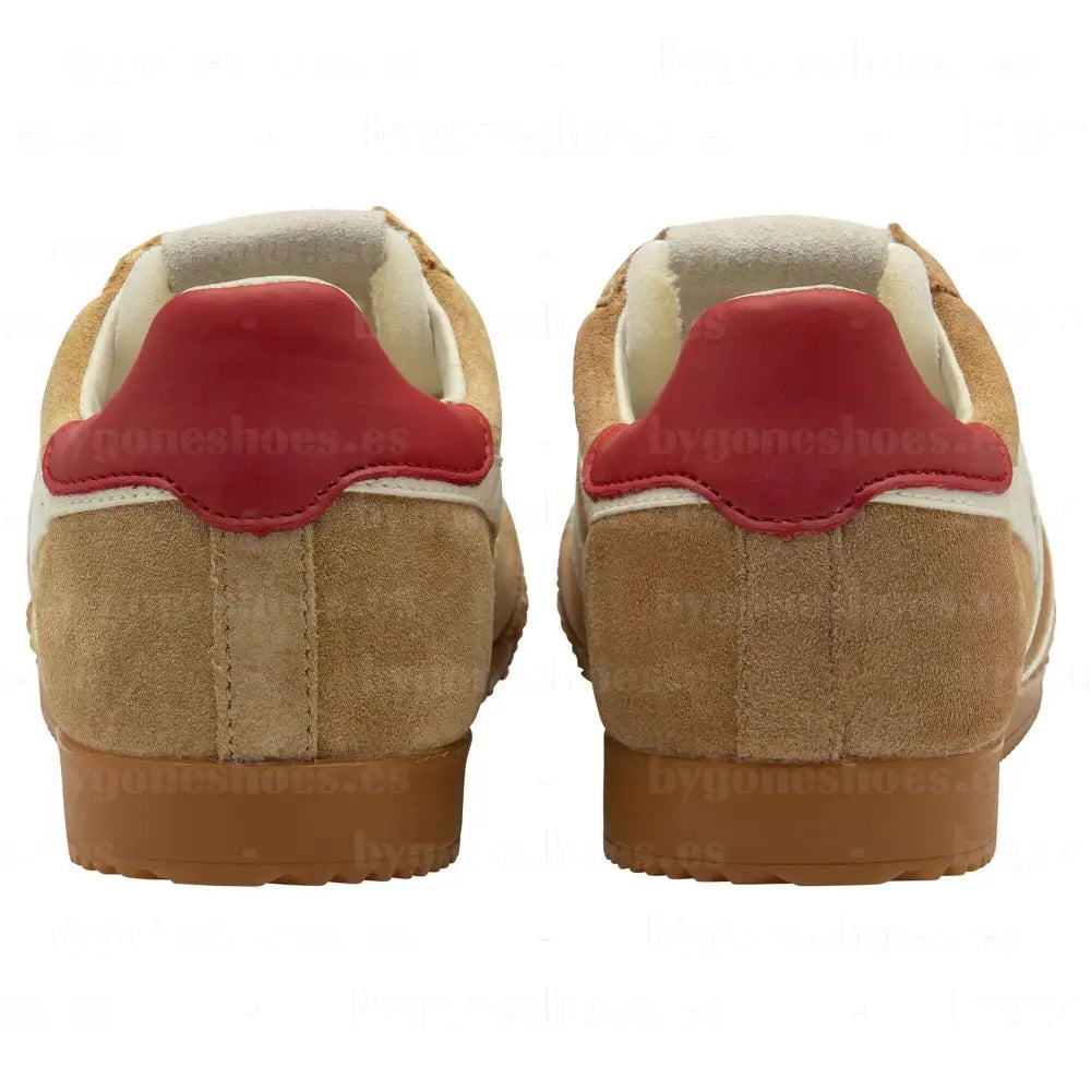GOLA | SNEAKERS MUJER | ELAN-CLB538 CARAMEL/OFF WHITE/DEEP RED SNEAKERS