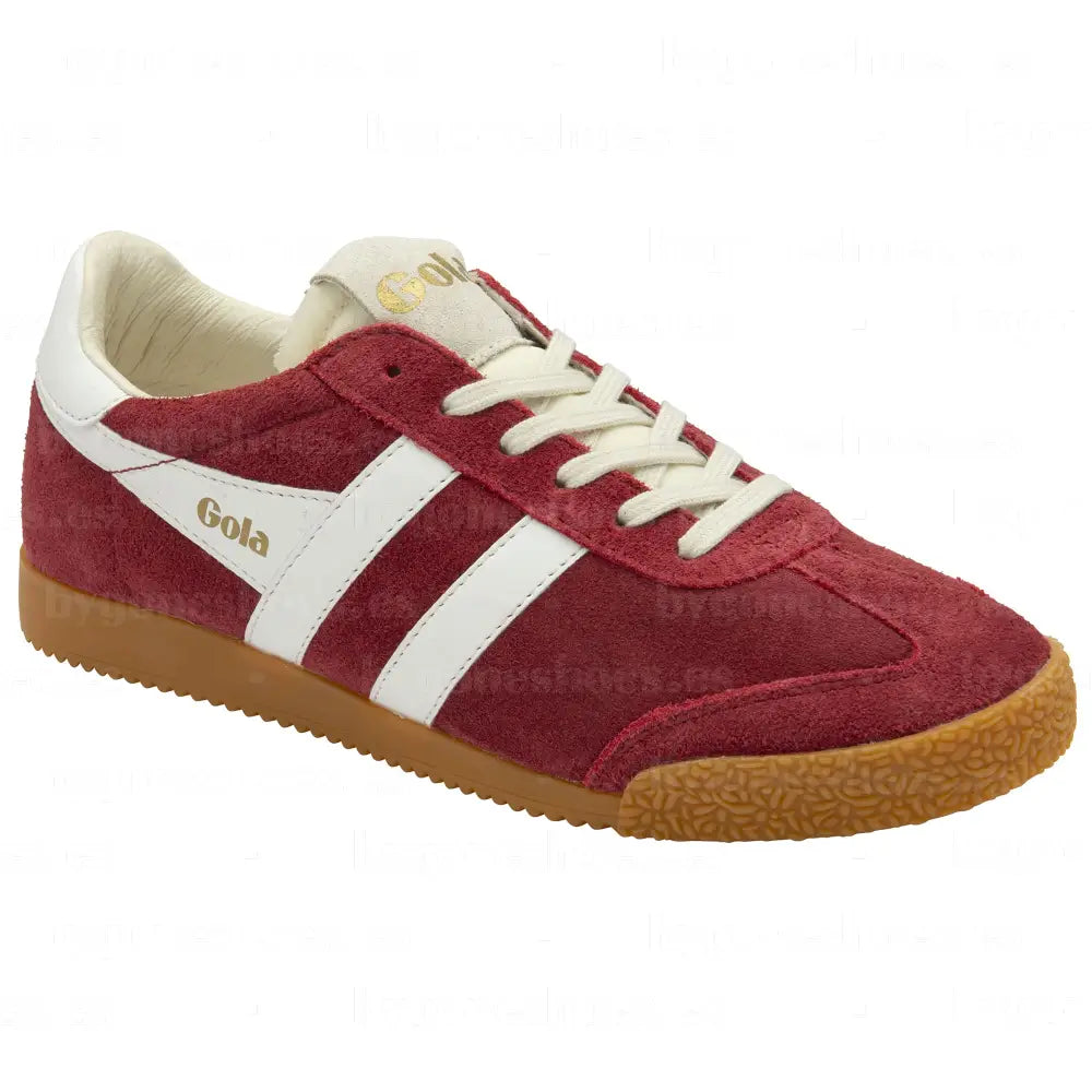 GOLA | SNEAKERS MUJER | ELAN-CLB538 DEEP RED/WHITE1 SNEAKERS