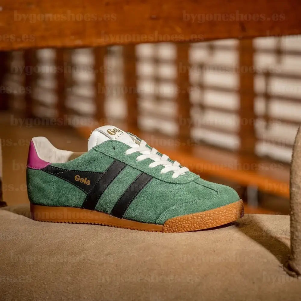 GOLA | SNEAKERS MUJER | ELAN-CLB538 EVERGREEN/BLACK/FUCSHIA SNEAKERS