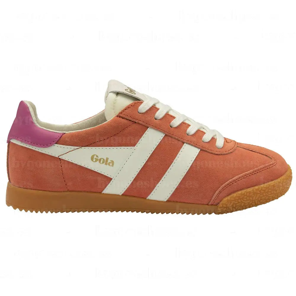 GOLA|SNEAKERS MUJER| ELAN-HOT CORAL/OFF WHITE/FUCHSIA CLB538|HCOWF SNEAKERS