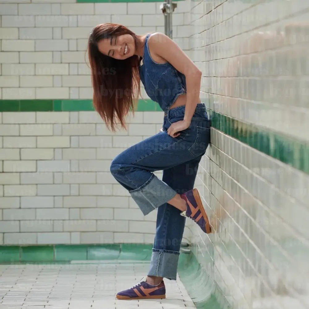 GOLA|SNEAKERS MUJER|ELAN-PLUM/TERRACOTA/CERISE CLB538|PTCE SNEAKERS