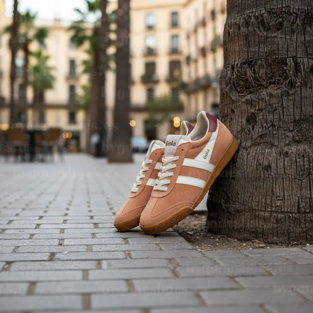 GOLA| SNEAKERS MUJER| Elan TERRACOTA/OFF WHITE/RED OCHRE CLB538|TOWRO SNEAKERS