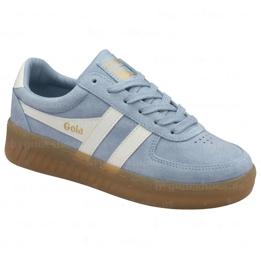 GOLA|SNEAKERS MUJER|GRANDSLAM SUEDE-AIR/OFF WHITE/GUM CLA589|AOWG SNEAKERS
