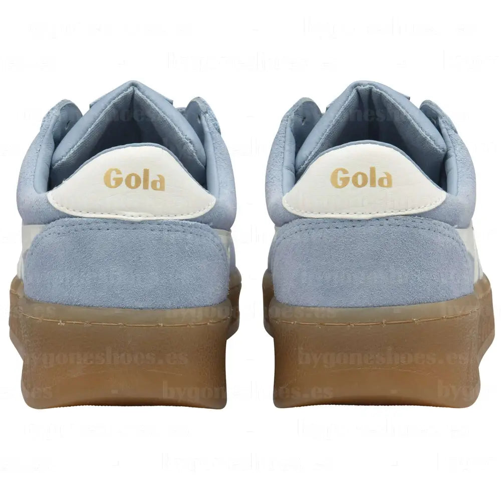 GOLA|SNEAKERS MUJER|GRANDSLAM SUEDE-AIR/OFF WHITE/GUM CLA589|AOWG SNEAKERS