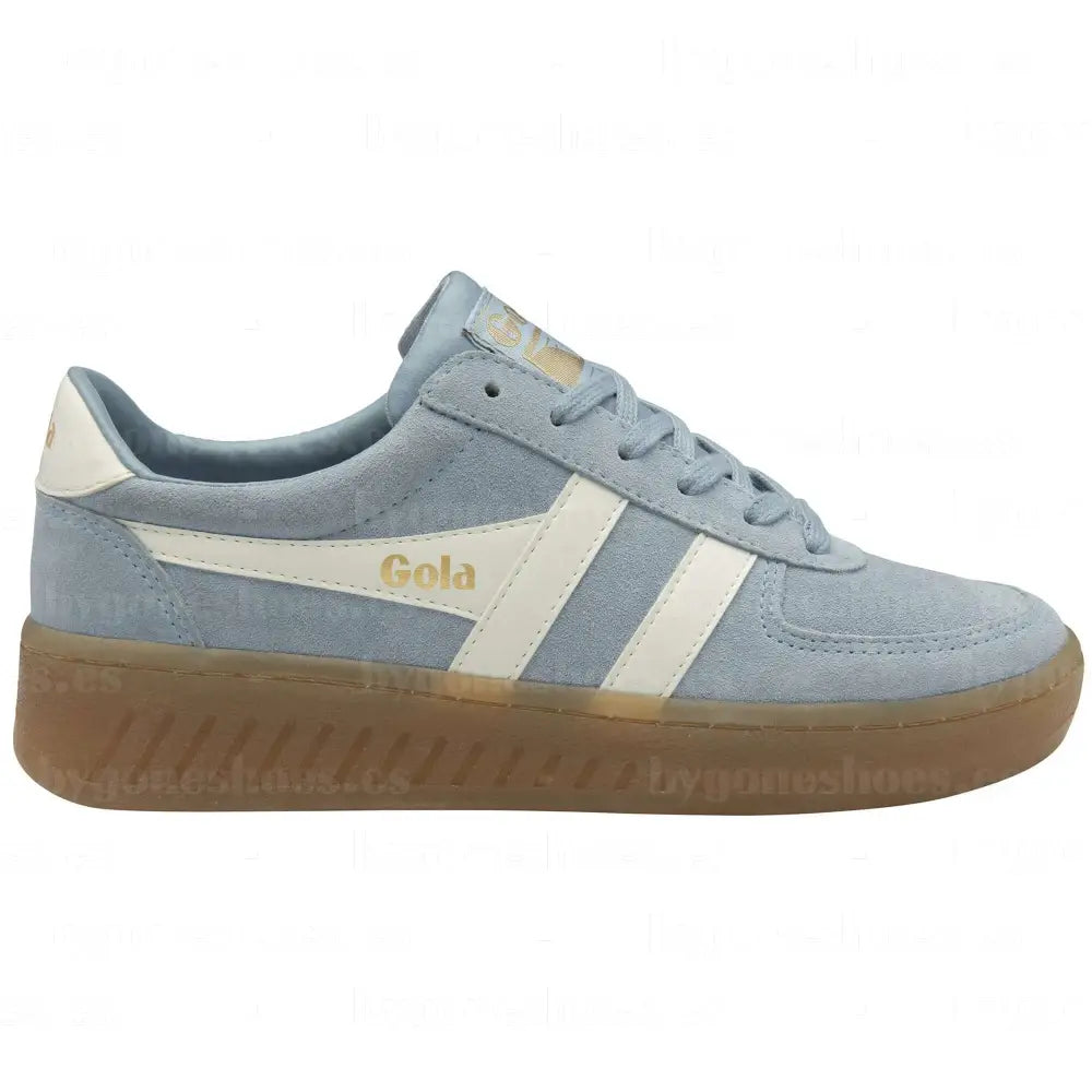 GOLA|SNEAKERS MUJER|GRANDSLAM SUEDE-AIR/OFF WHITE/GUM CLA589|AOWG SNEAKERS