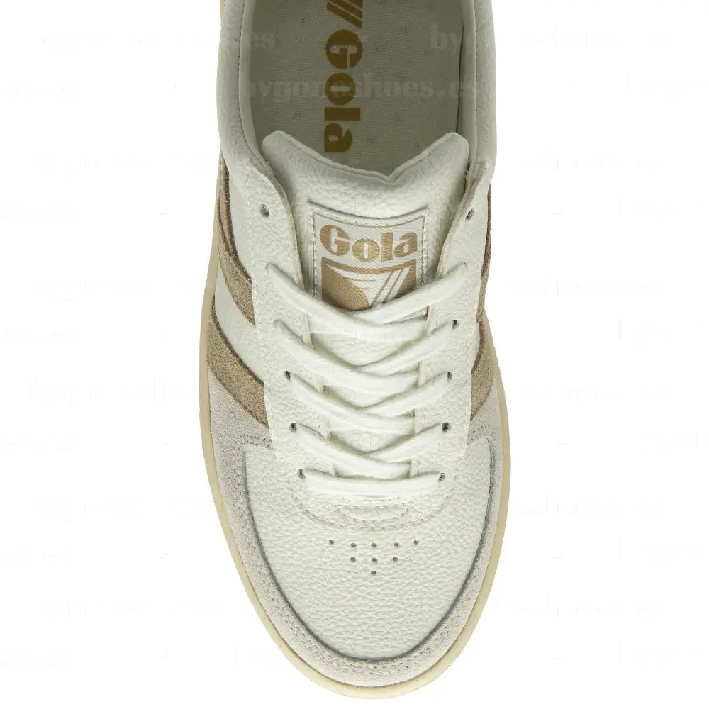 GOLA | SNEAKERS MUJER | GRANDSLAM-TRIDENT-CLA415 WHITE/BONW/FLAX SNEAKERS