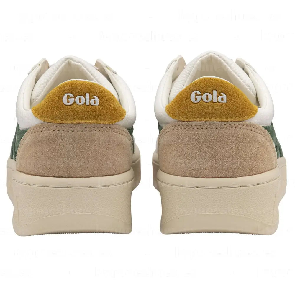 GOLA | SNEAKERS MUJER | GRANDSLAM-TRIDENT-CLA415 WHITE/EVERGREEN/SUN SNEAKERS