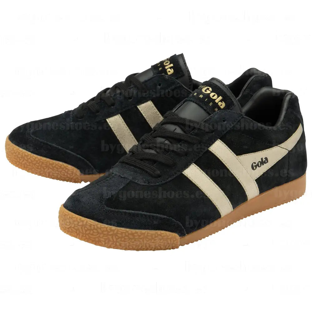 GOLA | SNEAKERS MUJER | HARRIER-MIRROR-CLA156 BLCK/GOLD
