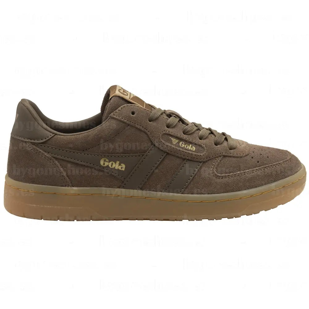 GOLA| SNEAKERS MUJER| Hawk suede OTTER/GUM CLB571|OTGU SNEAKERS