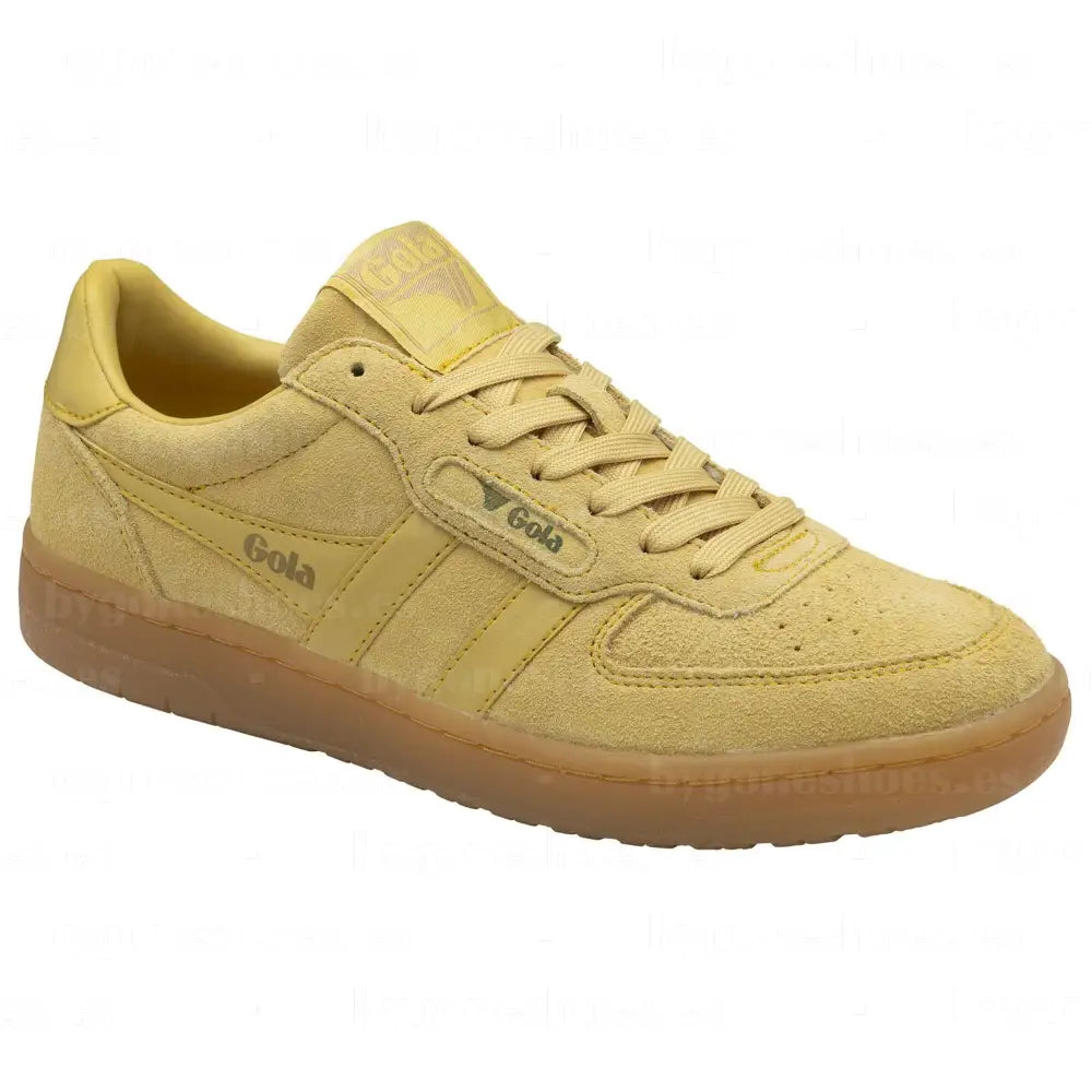 GOLA|SNEAKERS MUJER|HAWK SUEDE- POLLEN/GUM CLB571|POGU SNEAKERS