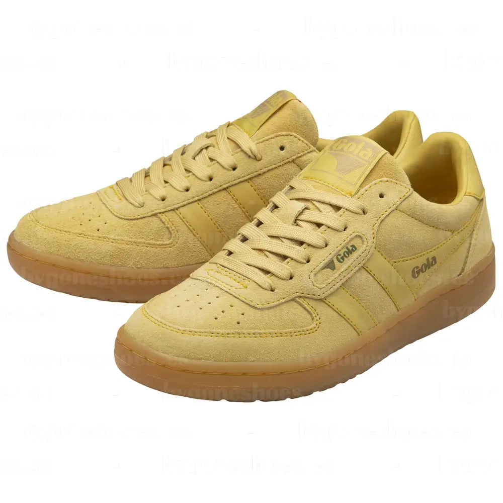 GOLA|SNEAKERS MUJER|HAWK SUEDE- POLLEN/GUM CLB571|POGU SNEAKERS