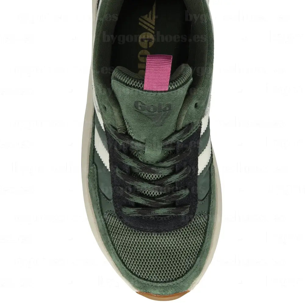 GOLA|SNEAKERS MUJER| Phoenix EVERGREEN/BLACK/FUCHSIA CLB778|EBF SNEAKERS