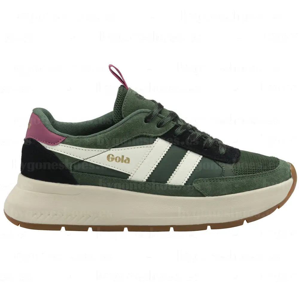 GOLA|SNEAKERS MUJER| Phoenix EVERGREEN/BLACK/FUCHSIA CLB778|EBF SNEAKERS