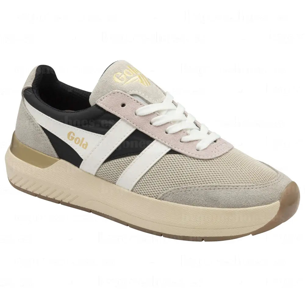 GOLA|SNEAKERS MUJER|RAVEN- WHEAT/BLACK/FEATHER GREY CLB516|WBFG SNEAKERS