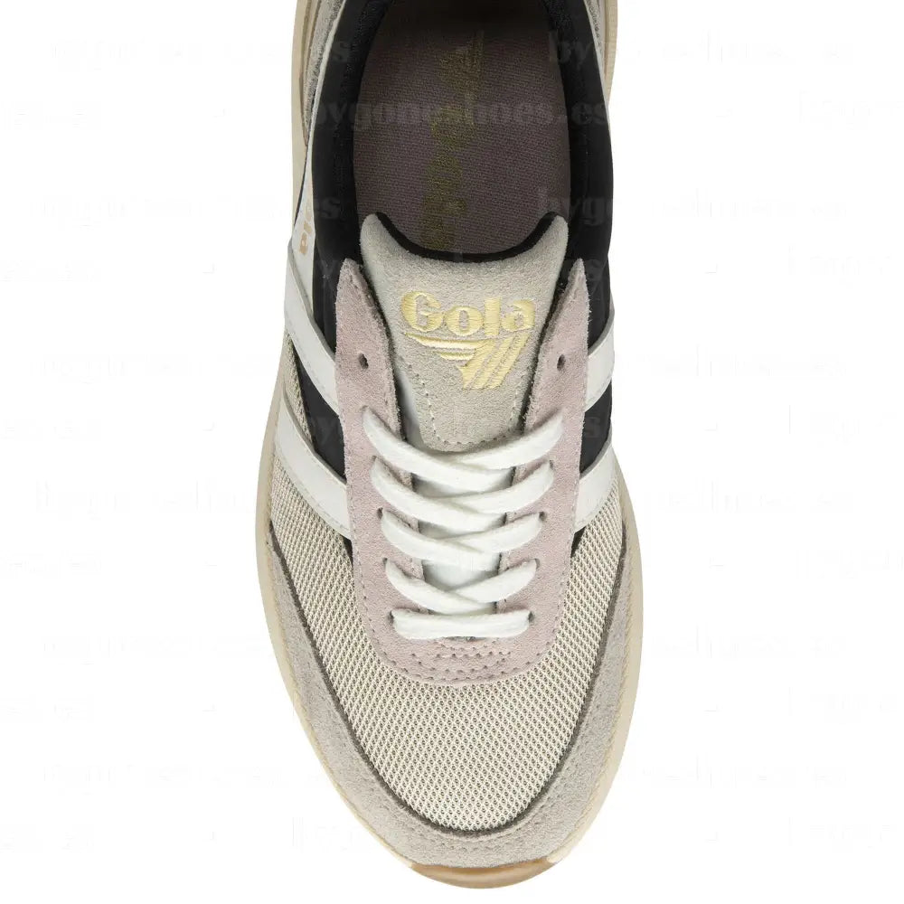 GOLA|SNEAKERS MUJER|RAVEN- WHEAT/BLACK/FEATHER GREY CLB516|WBFG SNEAKERS
