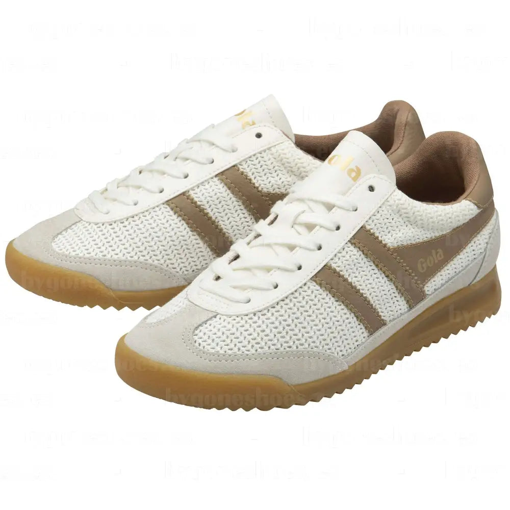 GOLA|SNEAKERS MUJER|T.ZEPHYR- WHITE/LIGHT CARAMEL CLB768|OWLC SNEAKERS