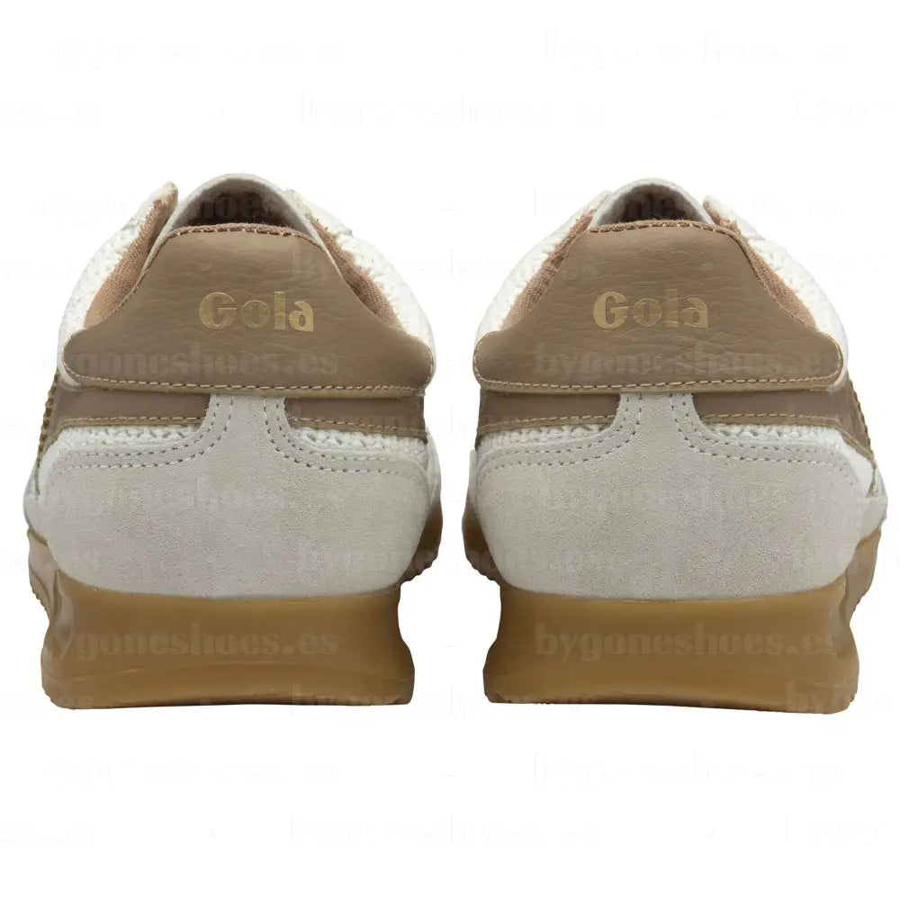 GOLA|SNEAKERS MUJER|T.ZEPHYR- WHITE/LIGHT CARAMEL CLB768|OWLC SNEAKERS