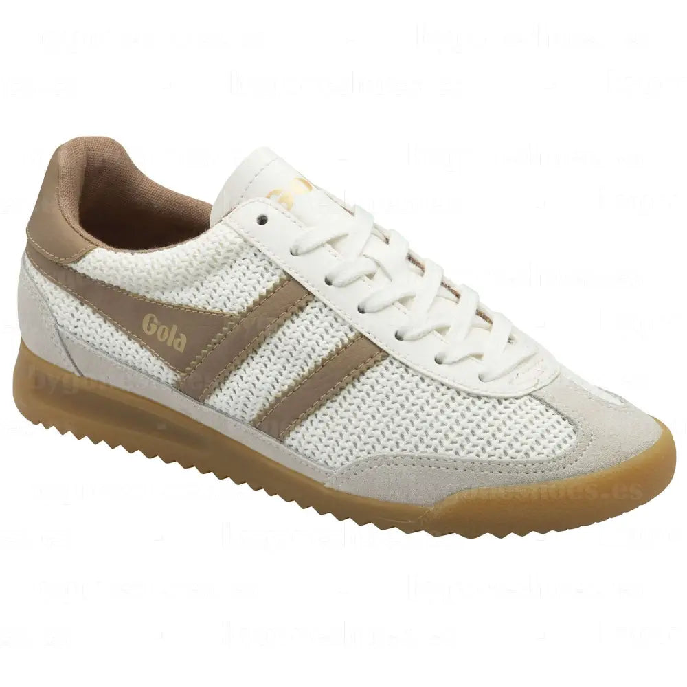 GOLA|SNEAKERS MUJER|T.ZEPHYR- WHITE/LIGHT CARAMEL CLB768|OWLC SNEAKERS