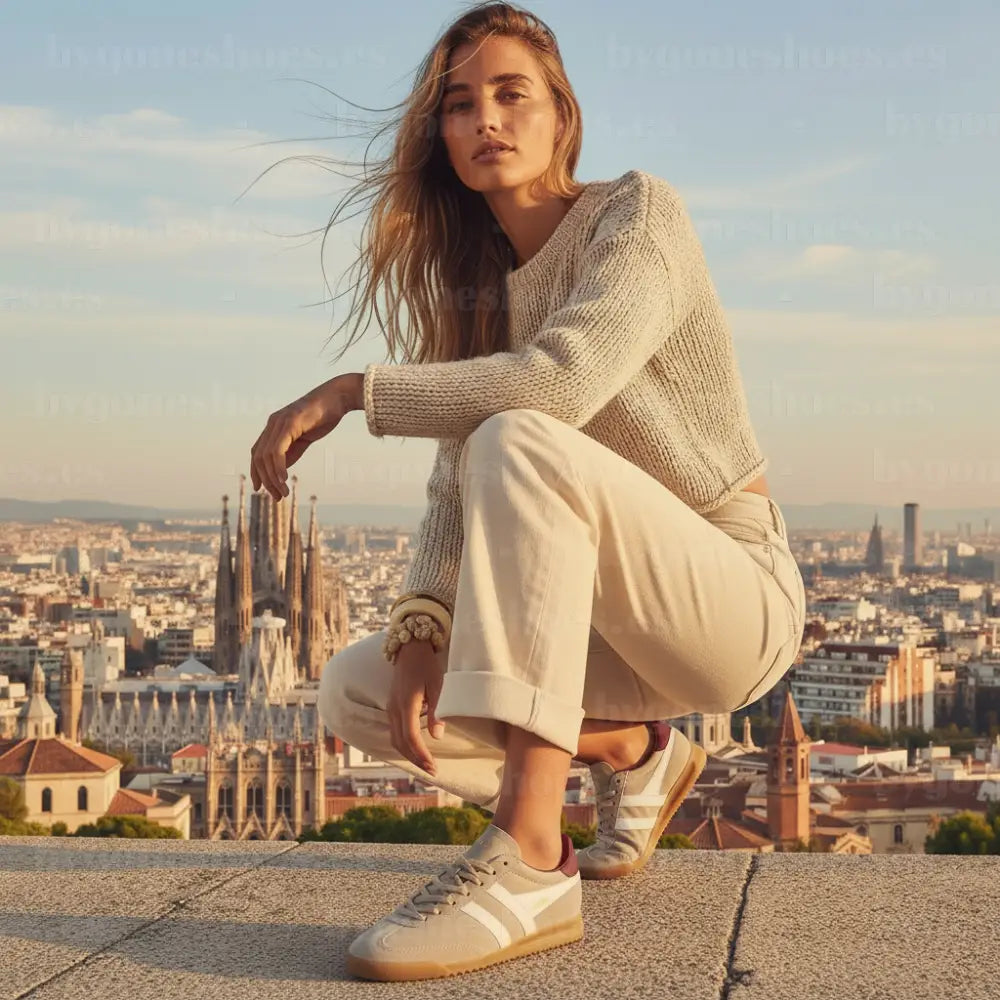 GOLA| SNEAKERS MUJER| Torpedo suede BONE/OFF WHITE/CERISE CLB761|BOWC SNEAKERS