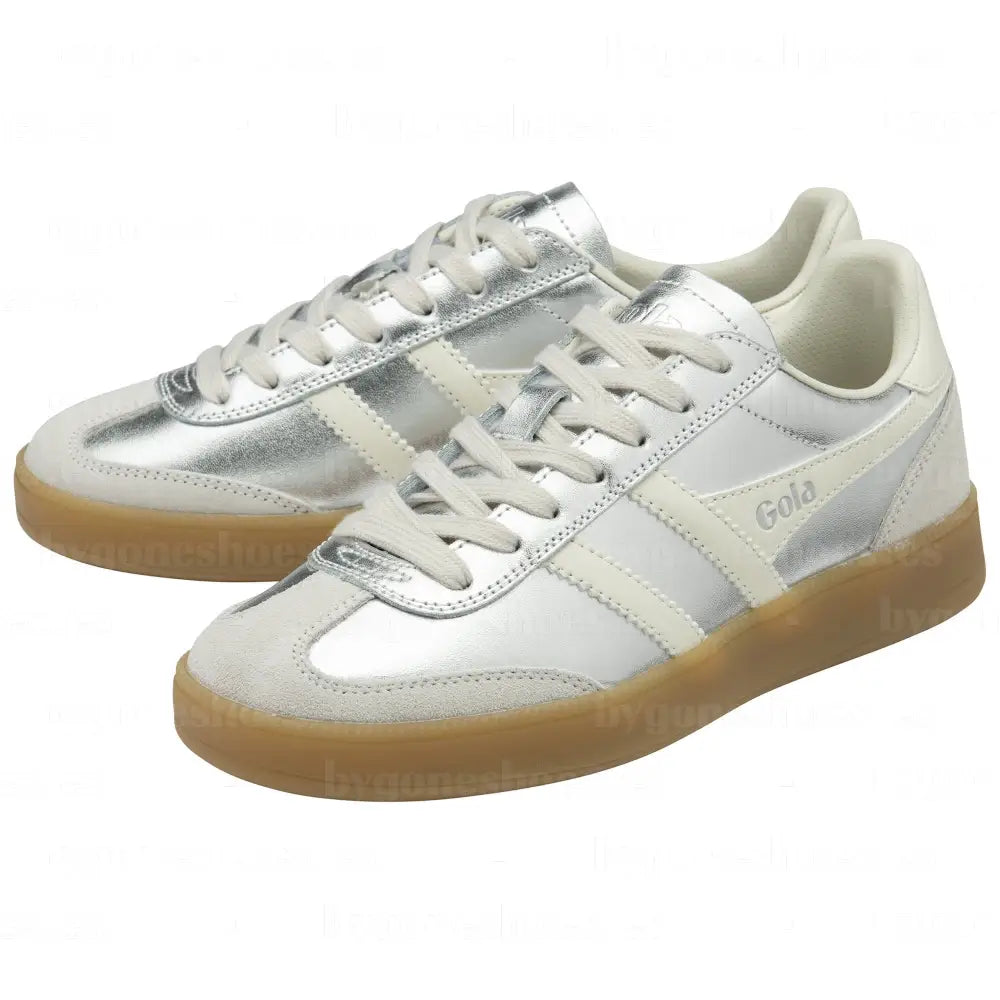 GOLA|SNEAKERS MUJER| Viper metallic SILVER/OFF WHITE/GUM CLB783|SOWG SNEAKERS