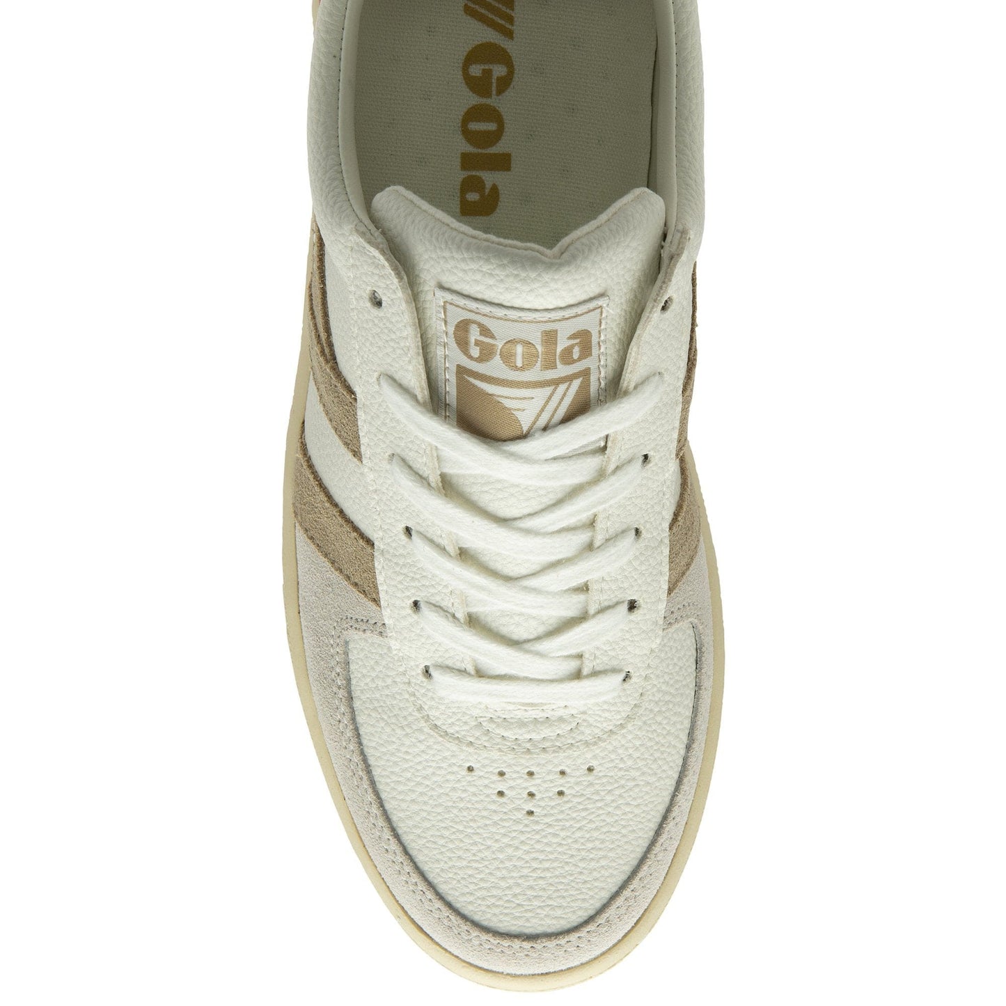 GOLA | SNEAKERS MUJER | GRANDSLAM-TRIDENT-CLA415 WHITE/BONW/FLAX