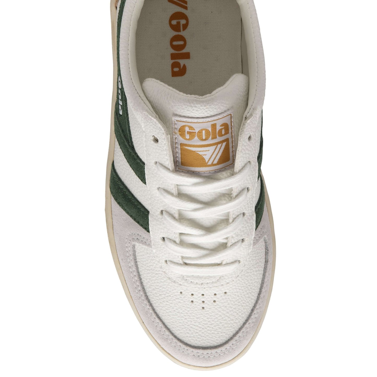 GOLA | SNEAKERS MUJER | GRANDSLAM-TRIDENT-CLA415 WHITE/EVERGREEN/SUN