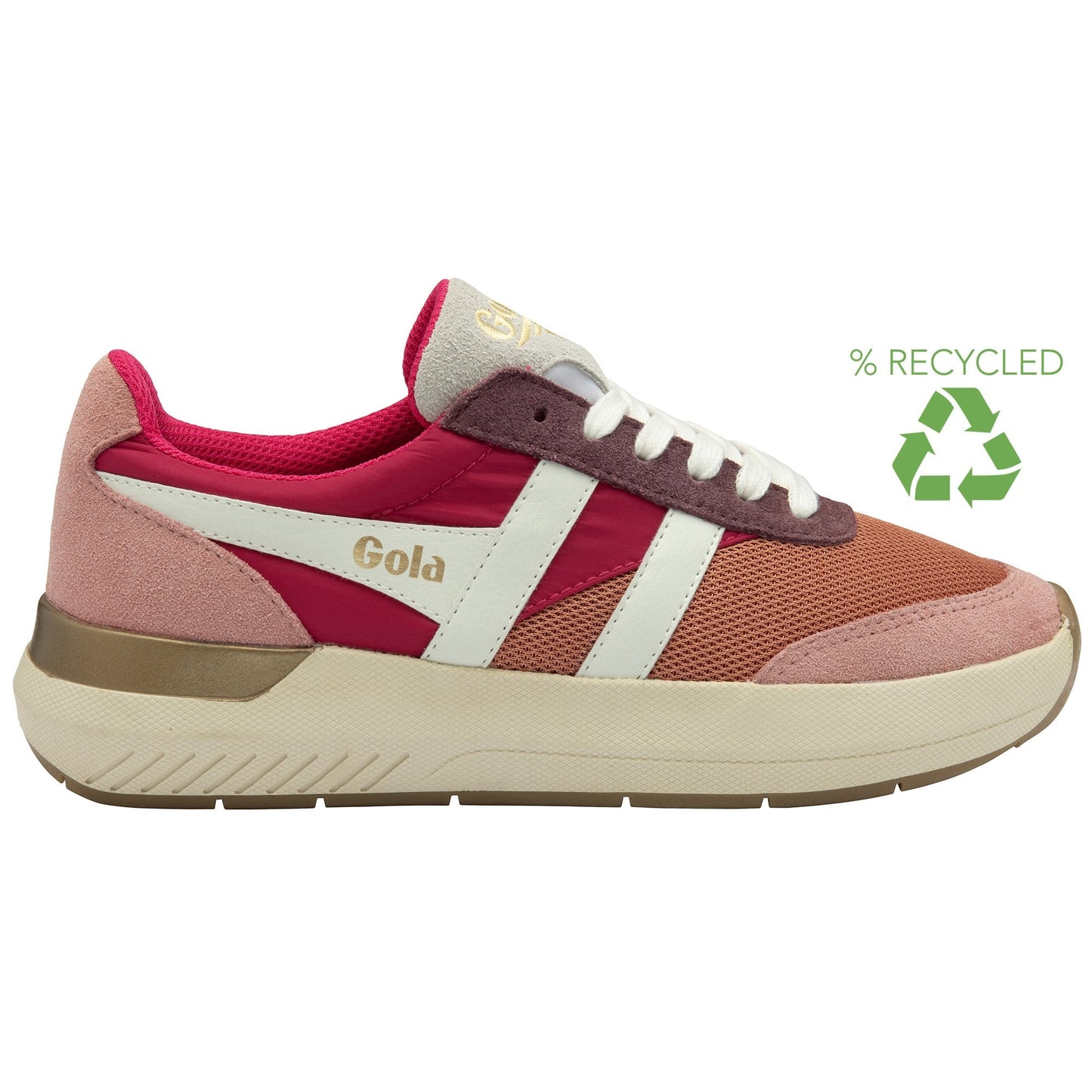 GOLA | SNEAKERS MUJER | RAVEN-CLB516 ORANGE/SPICE/RASPBERRY/CORAL PINK