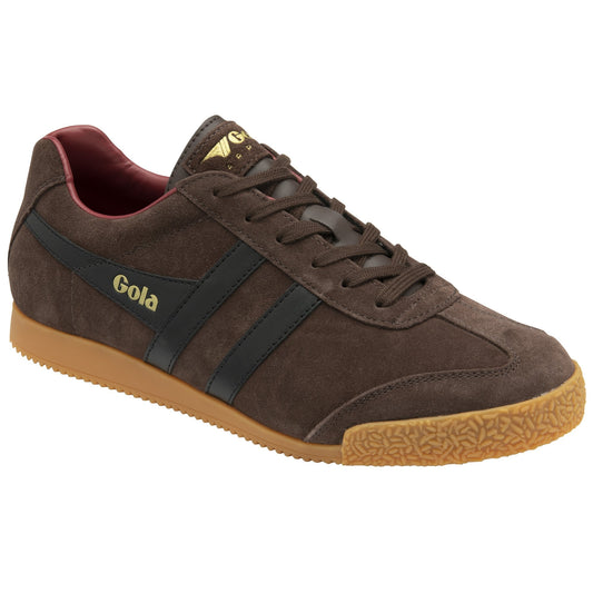 GOLA|SNEAKERS HOMBRE|HARRIER SUEDE-BROWN/BK/DRED CMA192|BBDR