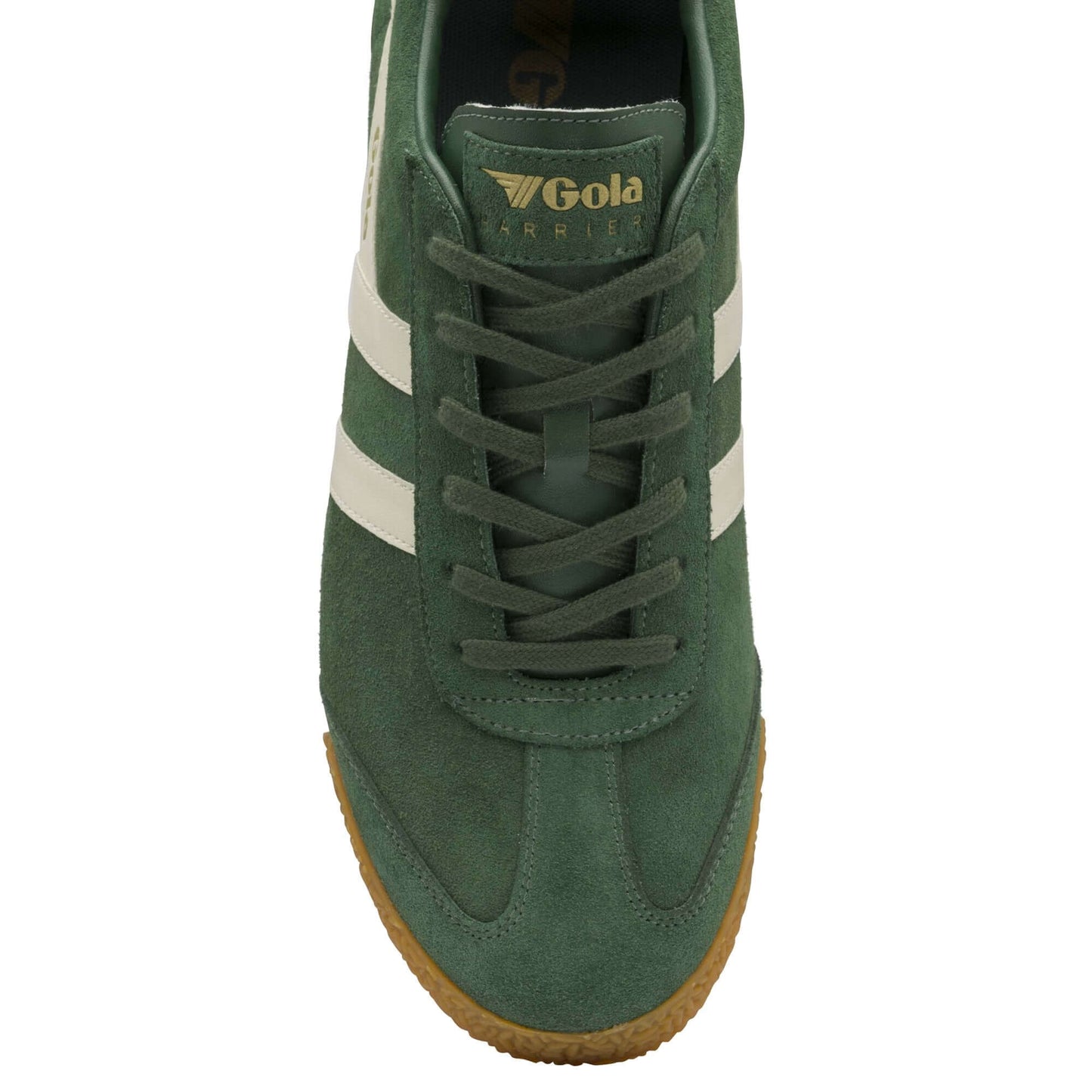 GOLA | MEN'S SNEAKERS | HARRIER-SUEDE-CMA192 EVERGREEN/OFFWHITE