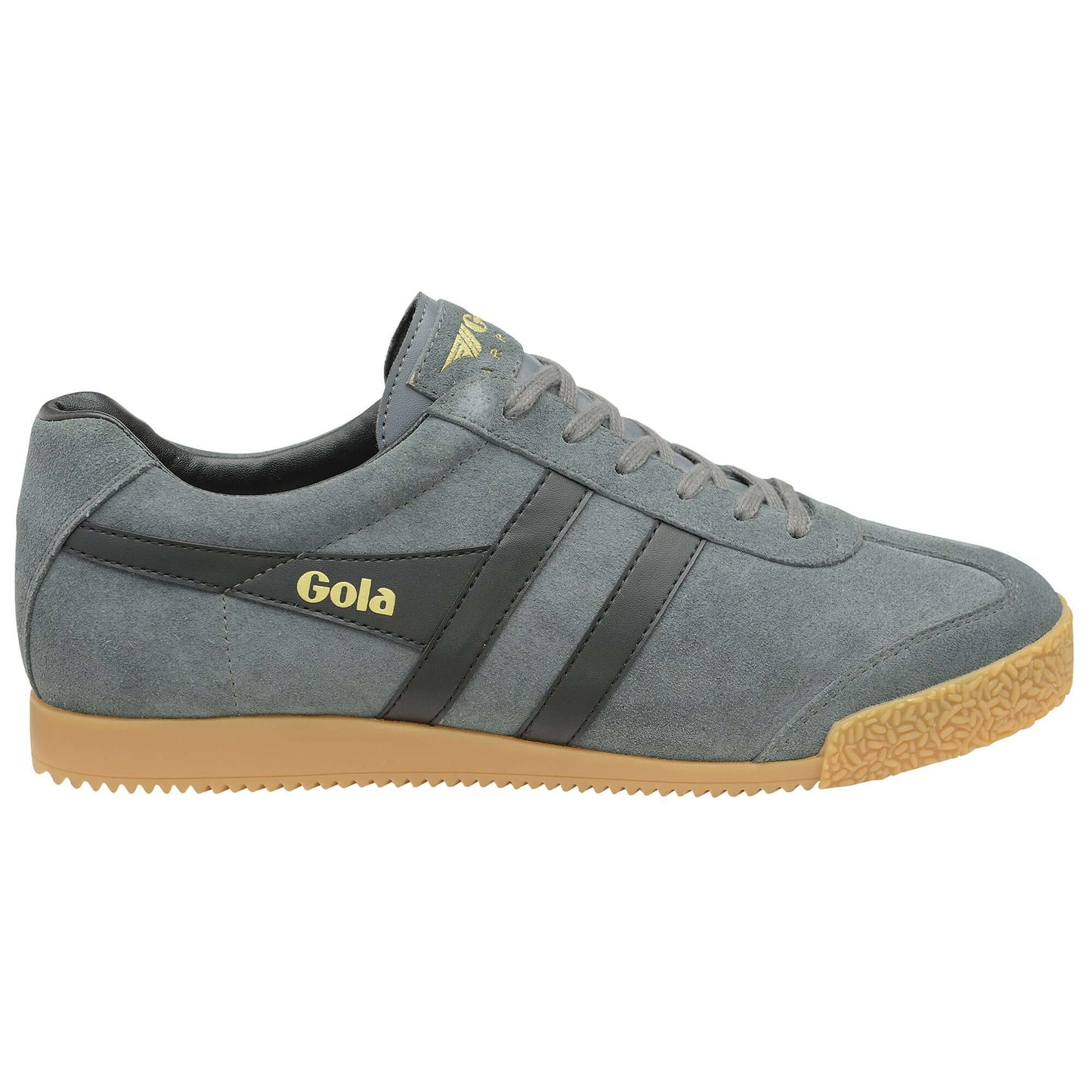 GOLA | SNEAKERS MUJER | HARRIER-SUEDE-CLA192 GRAPHITE/BLACK