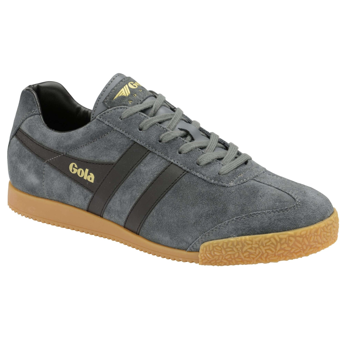 GOLA | SNEAKERS MUJER | HARRIER-SUEDE-CLA192 GRAPHITE/BLACK