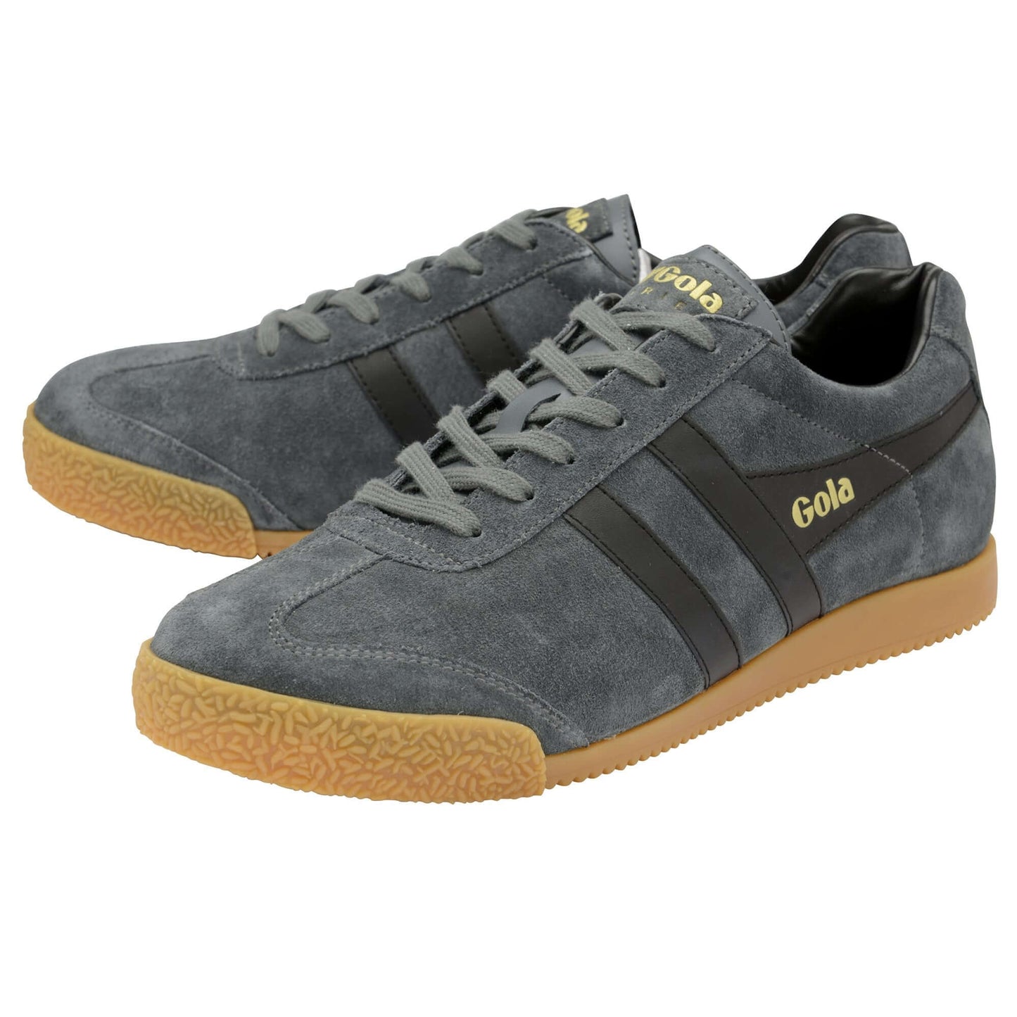 GOLA | SNEAKERS MUJER | HARRIER-SUEDE-CLA192 GRAPHITE/BLACK