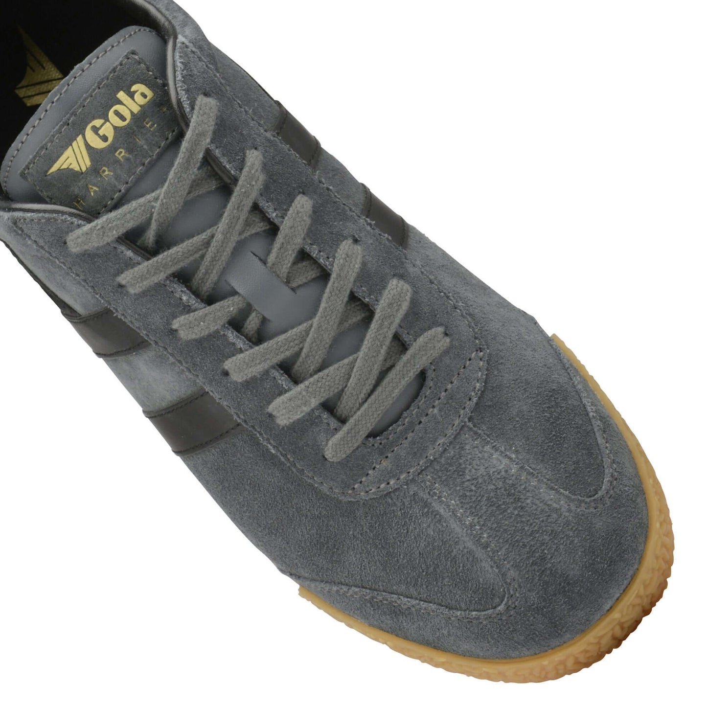 GOLA | SNEAKERS MUJER | HARRIER-SUEDE-CLA192 GRAPHITE/BLACK