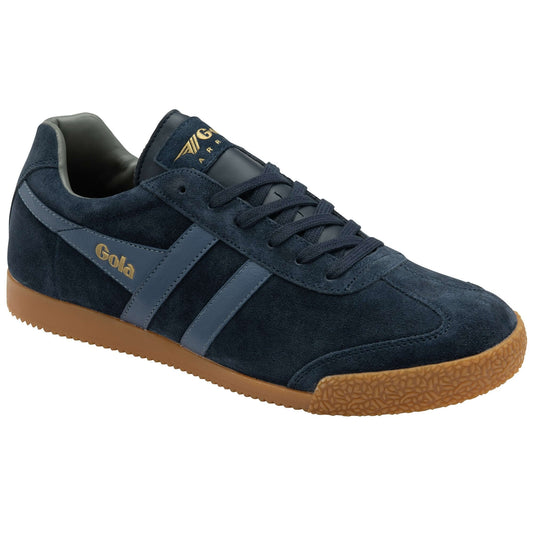 GOLA|MEN'S SNEAKERS|HARRIER SUEDE-NAVY/MOONLIGHJT/ASH CMA192|NMA