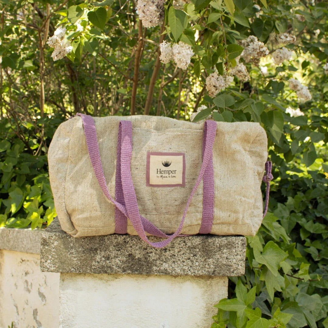 HEMPER | BAGS UNISEX | BAGS-NAT-LAV-1248 NATURAL LAVANDA