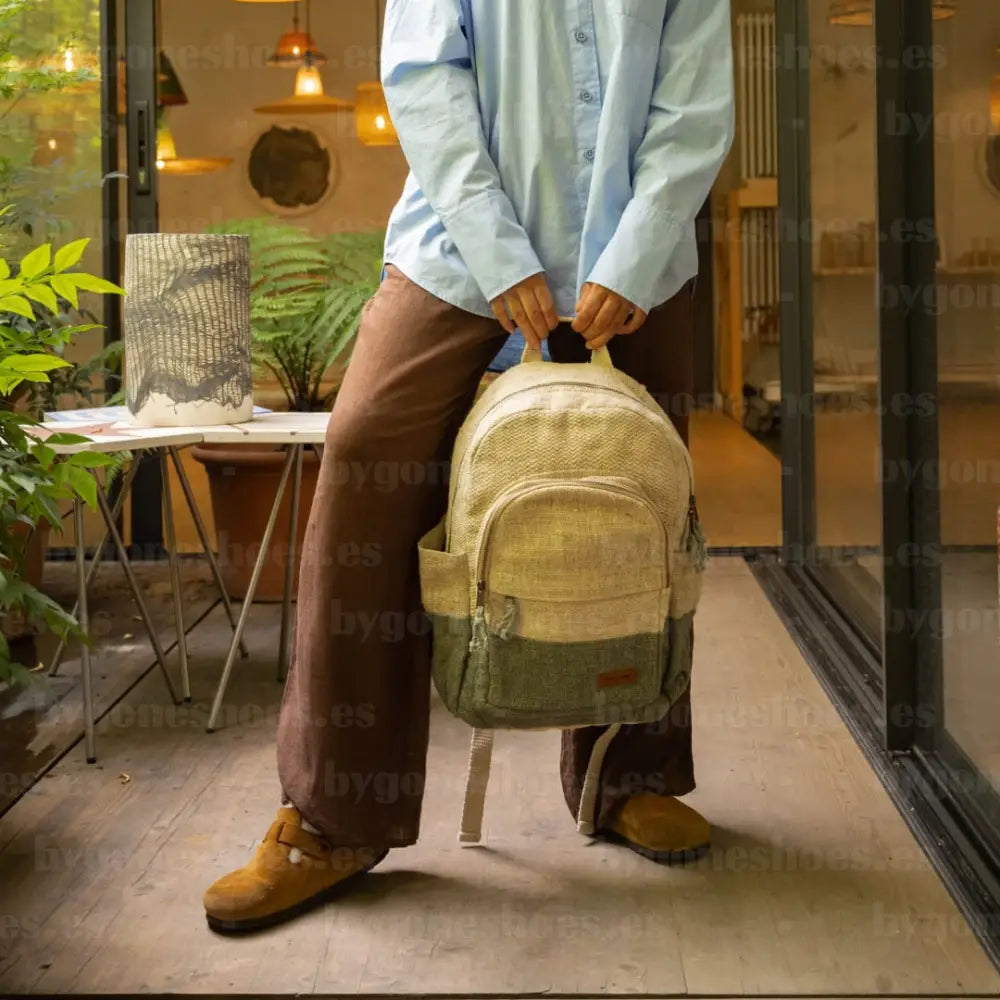 HEMPER| BAGS UNISEX | ANNAPURNA-OLIVA-1223 OLIVA OLIVA / Única BAGS